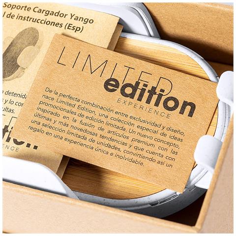 Supporto Per Caricabatterie Da Auto Wireless 15w. Bambù Naturale. Regolabile 11,2x11x7,5 Cm. Colore Bianco - Foto 2