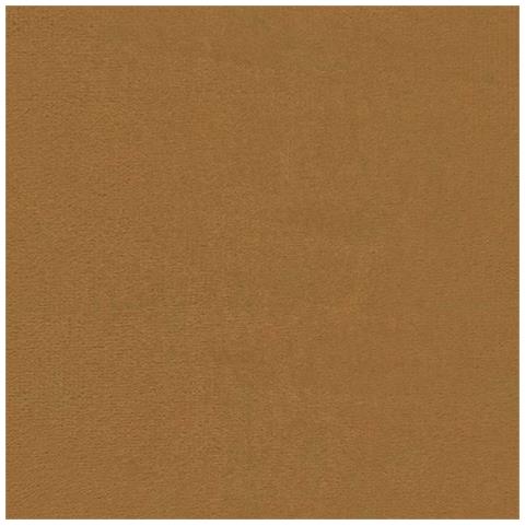 Divano A 3 Posti Con Poggiapiedi Marrone 180 Cm In Velluto - Foto 2