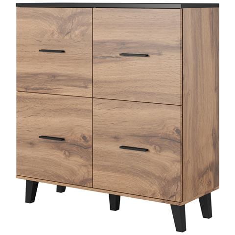 LOTTA KOM110 4D WOT+B credenza per soggiorno 4 porta /porte - Foto 1
