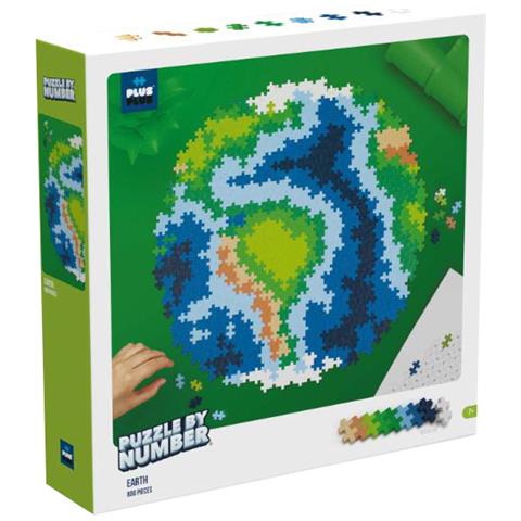 Plus-Plus Earth, 800 pz, Globo, 7 anno/i - Foto 1