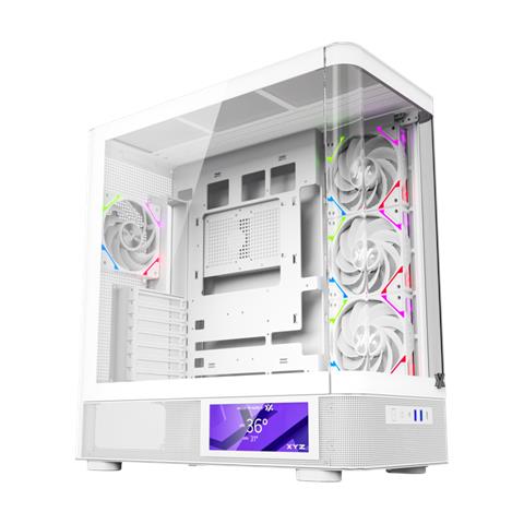 X-CS-QUANTUMPRO-W computer case Midi Tower Bianco - Foto 1