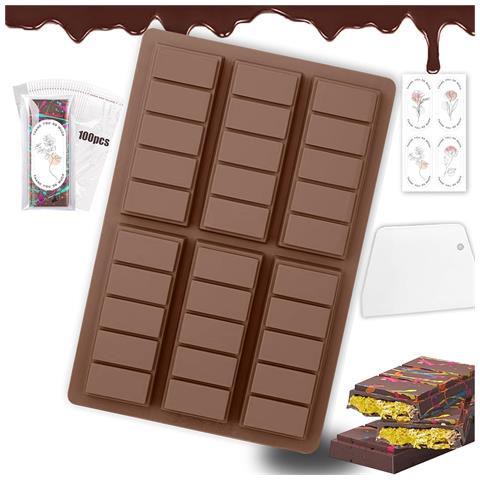 Stampo In Silicone Per Cioccolato Alla Dubai Con Set Di Accessori - Foto 1