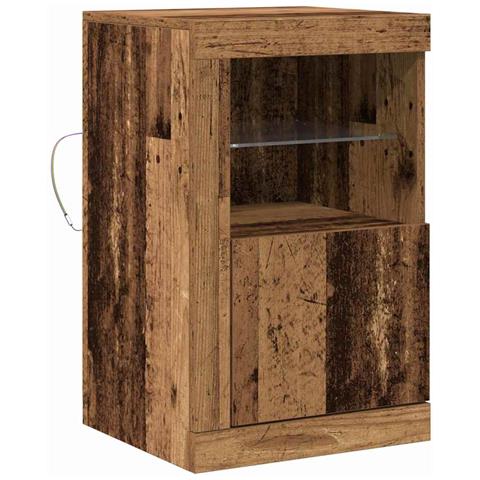 Mobile laterale Legno vecchio 41 x 37 x 67 cm Legno multistrato - Foto 1