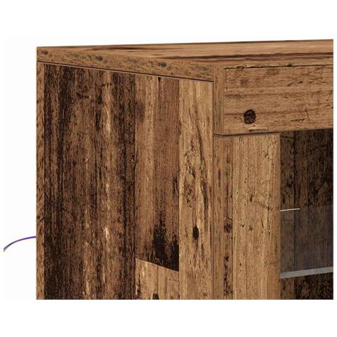 Mobile laterale Legno vecchio 41 x 37 x 67 cm Legno multistrato - Foto 9