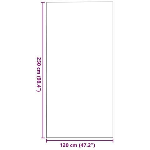 Tappetino Rosso e Nero 120 x 250 cm Polipropilene e vinile - Foto 5