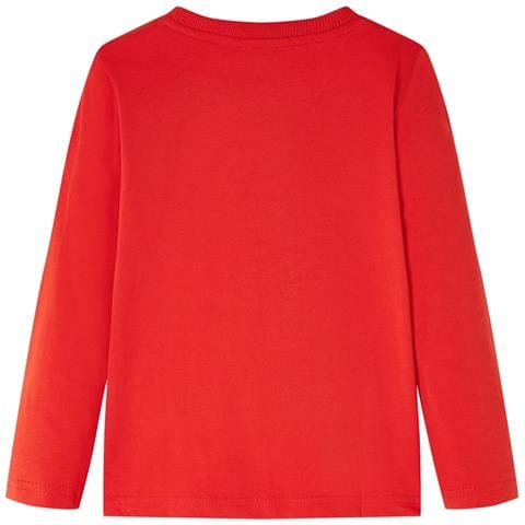 Maglietta per Bambini a Maniche Lunghe Rossa 140 - Foto 2