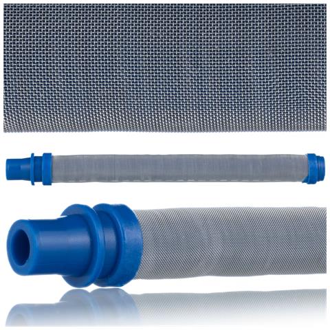 Filtro Paletta Blu 150 Mesh Per Aggregato Di Verniciatura - Alta Filtrazione E Protezione | Lunghezza 100mm | Compatibile Con Ugelli 0,011''-0,013'' - Foto 1