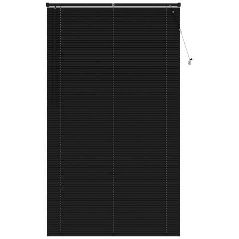 Tenda Veneziana Regolabile Nero 213 x 110 cm PVC - Foto 1