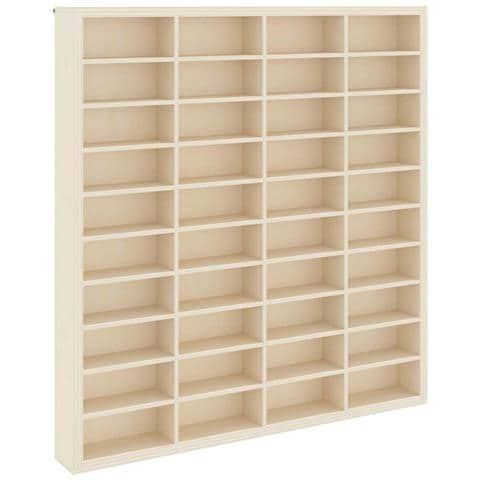 Vetrina a muro Beige 40 x 4,5 x 43 cm Legno multistrato - Foto 1