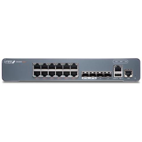 EX4000-12P switch di rete Gestito L2/L3 Gigabit Ethernet (10/100/1000) Supporto Power over Ethernet (PoE) 1U Grigio - Foto 1