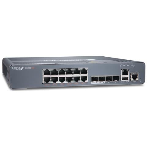 EX4000-12P switch di rete Gestito L2/L3 Gigabit Ethernet (10/100/1000) Supporto Power over Ethernet (PoE) 1U Grigio - Foto 5