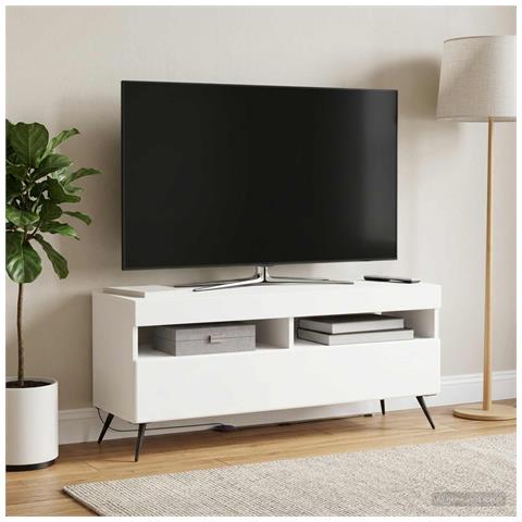 Mobile TV LED Bianco Legno ingegnerizzato - Foto 2