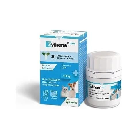 Zylkene Plus Cani /Gatti 10 kg 30 Capsule - Foto 1