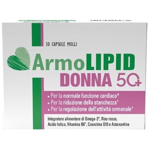 Armolipid Donna 50+ 30 Capsule Molli - Foto 1