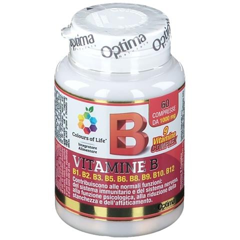 Colours of Life Vitamine B Complex 60 Compresse 1000 mg - Foto 5