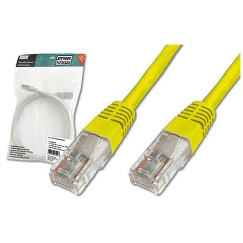 Cavo Rete Utp Cat. 5E Non Schermato - Lunghezza Mt. 30 - Colore Giallo - Foto 1