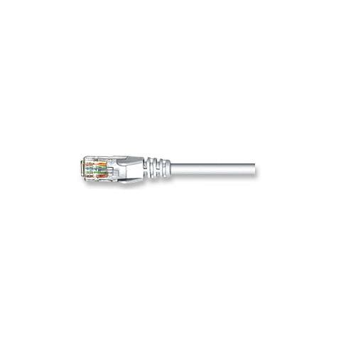 ICOC U6-6U-030-WH - Cavo di rete Patch in Rame Cat. 6 Bianco UTP 3 mt - Foto 1