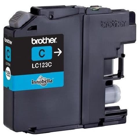 LC-123CBP Cartuccia Ink Originale Ciano per DCP J132 J152 J552 J752 MFC J245 J4310 J470 J4710 Capacità 600 Pagine - Foto 6