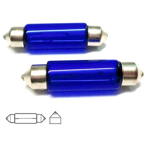 Lampada T11 C10W 41mm SV8.5 12V 10W Siluro con Effetto Xenon Bianco - Foto 1