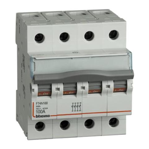 F74n100 - Btdin - Sezionatore 4p 100a - Foto 1