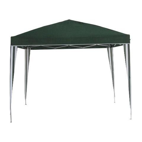 Gazebo Pieghevole M 3x3 Verde Rigato - F002 - Foto 1
