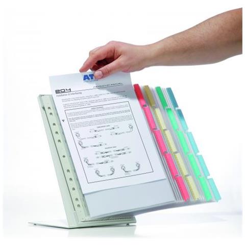 Function Table 20 Leggio Da Tavolo 20 Pannelli A4 Colori Assortiti - Foto 1