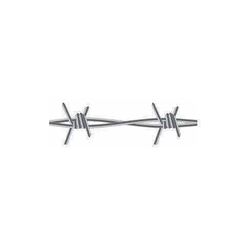 NEXTRADEITALIA CF da 1PZ Filo spinato per recinzioni zincato a 2 FILI con 4 PUNTE in rotolo da 100MT Ø 1,7mm LEGGERO concertina PREZZO ferro spinato NEXTRADEITALIA CF da 1PZ Filo spinato per recinzioni zincato a 2 FILI con 4 PUNTE in rotolo da 100MT Ø 1,7mm LEGGERO concertina PREZZO ferro spinato