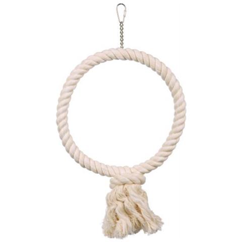 Anello In Corda 25 Cm - Per Calopsite E Parrocchetti - Foto 2