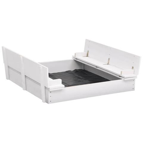 Divano Letto a 2 Posti con 2 Cuscini Rosso Vino in Tessuto - Foto 1