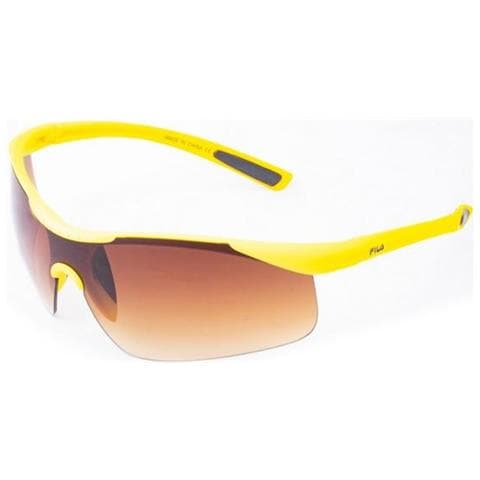 Occhialida Sole Unisex Fila Sf217-99ylw Giallo Marrone - Foto 1