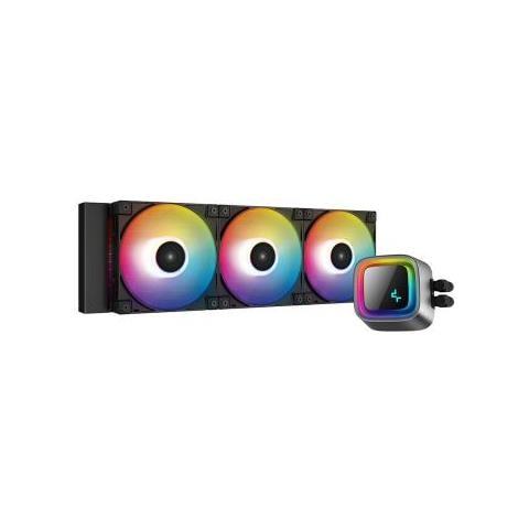 Dissipatore CPU a Liquido LS720 per Socket LGA 1150 (presa H3), LGA 1151 (presa H4), LGA 1155 (presa H2), LGA 1200 (presa H5), LGA 1700, LGA 2011 (presa R), LGA 2011-v3 (presa R), LGA 2066 Socket Intel AM4, AM5, Presa TR4, Presa sTRX4 - Foto 1