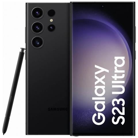 Galaxy S23 Ultra 5G 1 TB 12 GB Ram Dual Sim Display 6.8" QHD+ Fotocamera 200 Mpx Android Europa Phantom Black - Foto 1