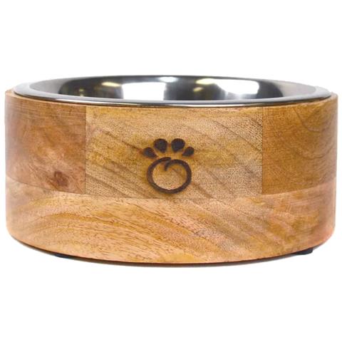 Ciotola Per Animali Domestici In Legno Di Mango - S - Foto 12