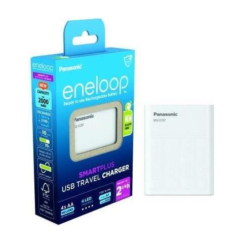 Bq-cc87 +4x Eneloop Aa Rundzellen-ladegert Nimh Micro (aaa), Mignon (aa) (52087040) - Foto 1