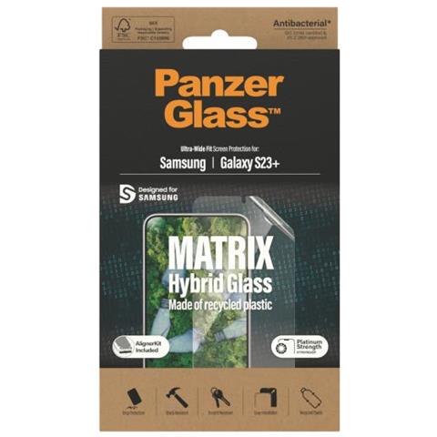 Samsung Galaxy S+ 2023 Uwf Pet Ab Wa Pellicola Proteggischermo Trasparente 1 Pz - Foto 2