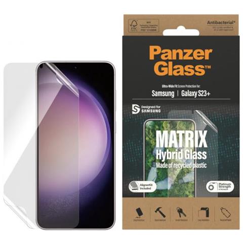 Samsung Galaxy S+ 2023 Uwf Pet Ab Wa Pellicola Proteggischermo Trasparente 1 Pz - Foto 3