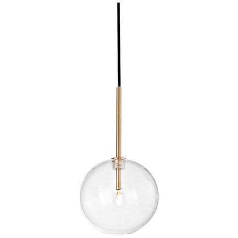 Lampada A Sospensione Ottone D 150 X H Min 530 - Max 2280 Mm - Foto 1