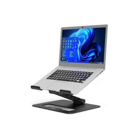Port Designs 901108dock-eu Supporto Per Notebook Supporto Per Computer Portatile Nero - Foto 2
