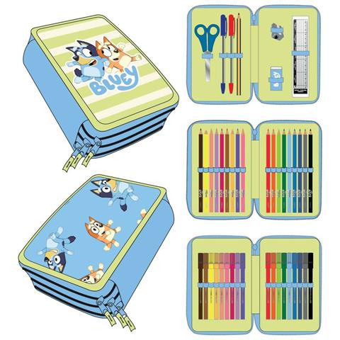 Zaino Scuola Bluey Azzurro - Foto 1