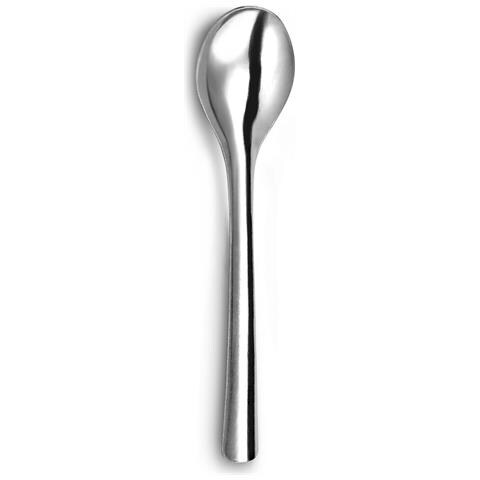 Set Di Cucchiai Ecologic Slim Dolce Metallo Acciaio (12 Unità) - Foto 1