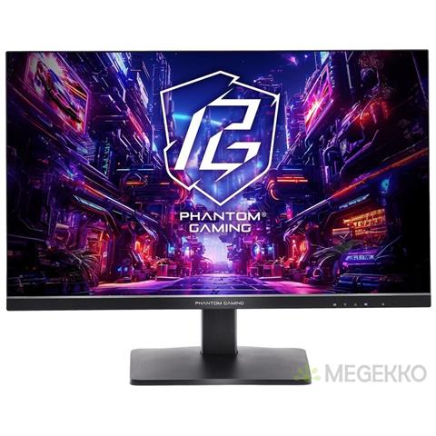 Asrock 27 Phantom Gaming Qhd Ips Gaming Monitor [pg27qft1b], 2560 X 1440, 1ms, 2 Hdmi, Dp, 180hz, Hdr 400, Vesa - Foto 1