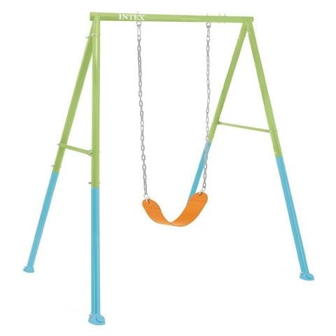 44113 Altalena Colorata 2 In 1 Con Seggiolini Intercambiabili 170x235x200 cm - Foto 1