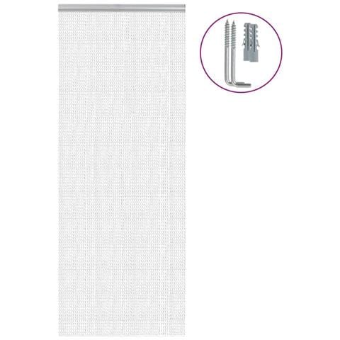 Zanzariera Da Porta A Catena 80x221 Cm In Alluminio - Foto 1