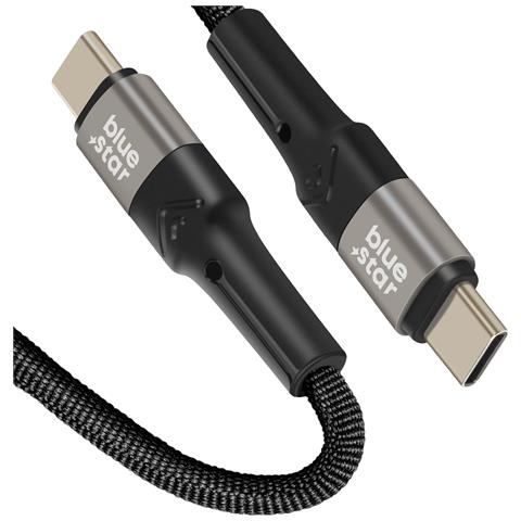 Cavo Usb-c / Usb-c Power Delivery 60w Quick Charge 4.0 2 Metri, Nero - Foto 1