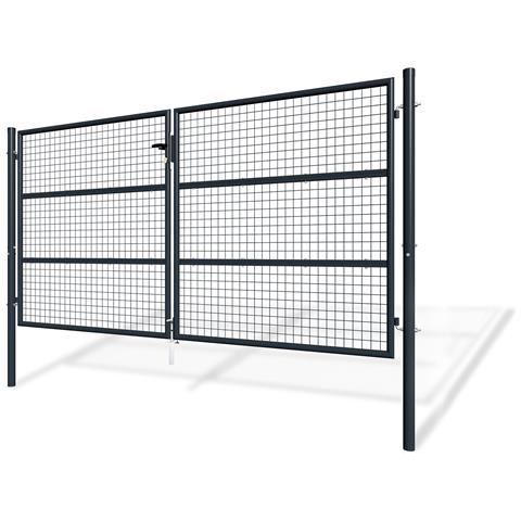 Confezione Cancello Battente In Rete Olga 300b150 + Cancello Grigio Da 1 M - Foto 2