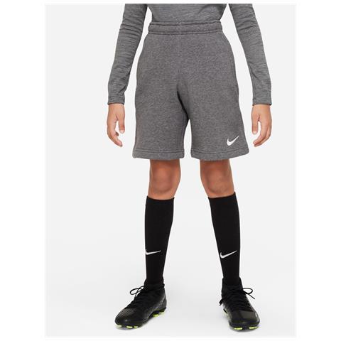 Bermuda Y Nk Flc Park20 Cw6932-071 Bambino Taglia Xs Colore Grigio Scuro - Foto 2