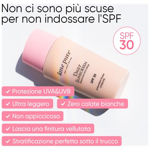 Protezione Solare Quotidiana | Crema Solare Per Il Viso | Spf 30 - Foto 2
