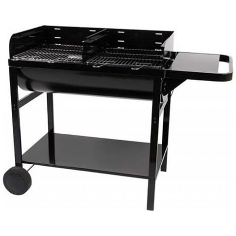 Jumbo Barbecue Carrello Carbone (combustibile) Nero - Foto 2