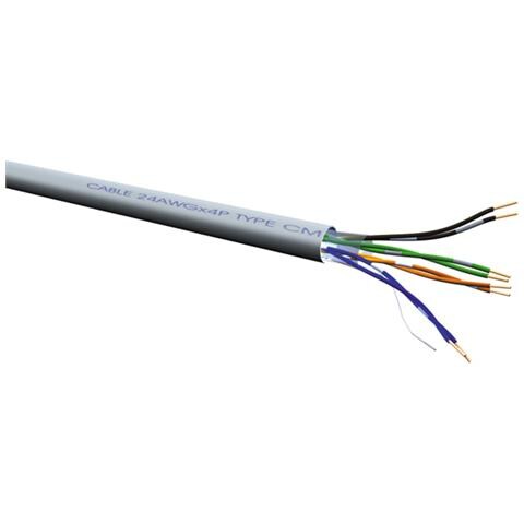 Roline Utp Cable Cat. 6, Stranded 300 M Cavo Di Rete Grigio U /utp (utp) - Foto 1