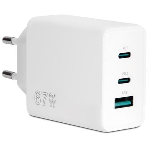 CC-367PDCUGWH Caricabatterie per dispositivi mobili Universale Bianco AC Ricarica rapida Interno - Foto 1